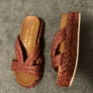 Kate Spade platform sandals